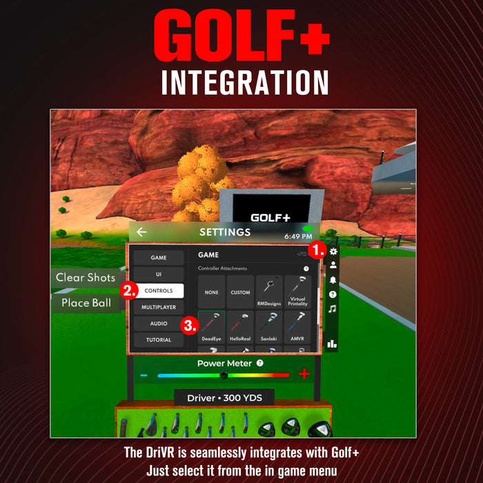 DriVR - VR Golf Club Handle